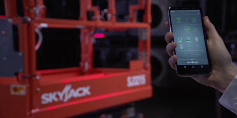 Skyjack self check machine steals the show at ARA Show Anaheim