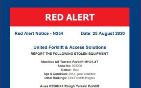 Red Alert email