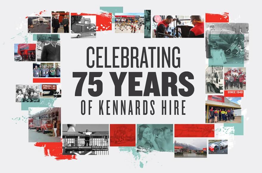 Kennards Hire Celebrates 75 Years of Making the Job Easy